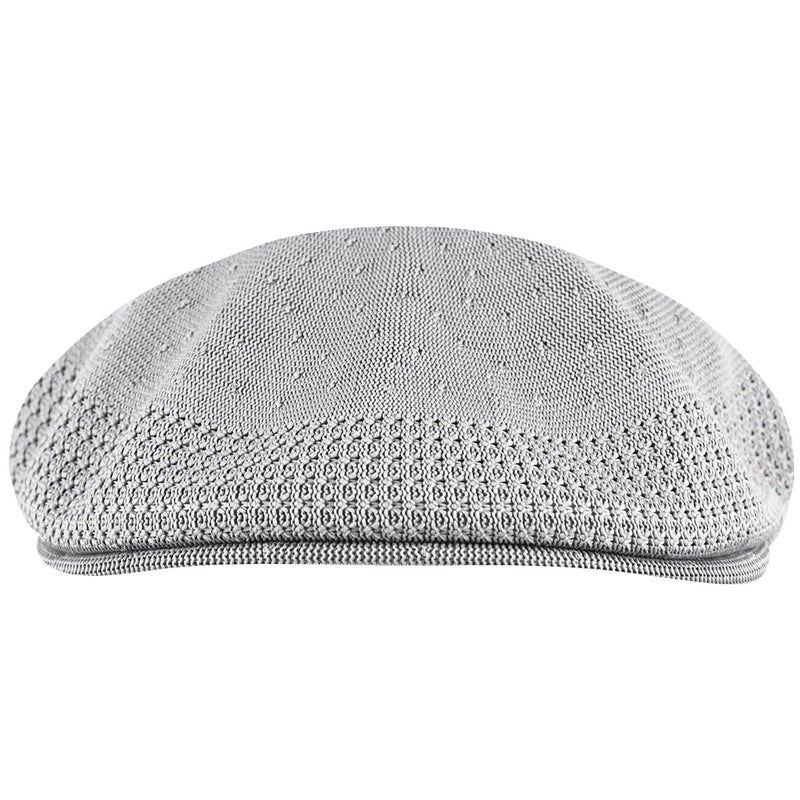 KANGOL قبعة كانغول تروبيك 504 فنتير المسطحة للرجال والنساء، كبير جداً، رمادي - Image 4